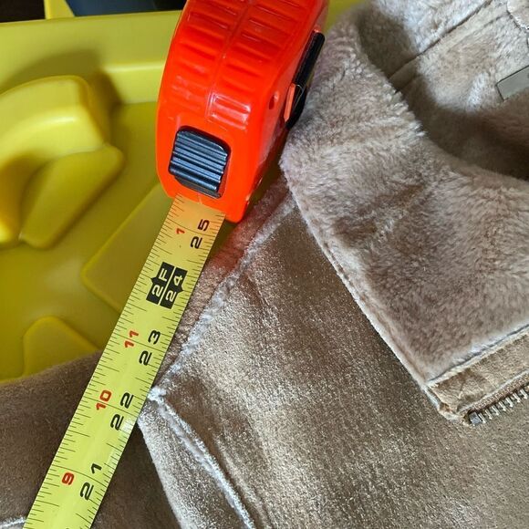 Guess Suede Leather Jacket / Coat - Picture 14 of 14